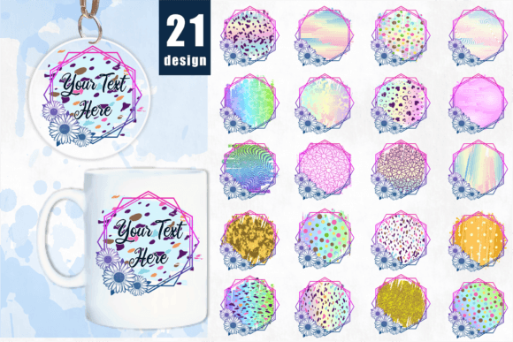 Floral Frames SVG Bundle, Frame PNG